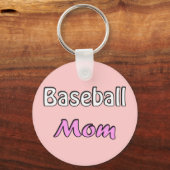 Porte-clés Maman du baseball (Recto)
