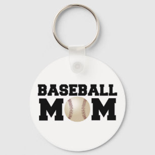 Porte-clés Maman du baseball