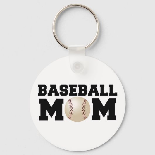 Porte-clés Maman du baseball (Recto)