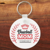 Porte-clés Maman du baseball (Recto)
