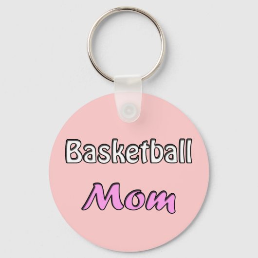 Porte-clés Maman du basket (Recto)