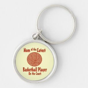 Porte-clés Maman du basket