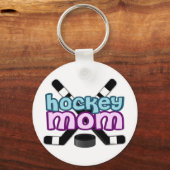 Porte-clés Maman du hockey (Recto)