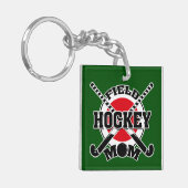 Porte-clés Maman du hockey (Devant gauche)