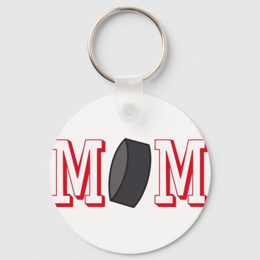Porte-clés Maman du hockey (Recto)