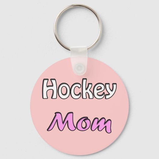 Porte-clés Maman du hockey (Recto)