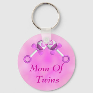 Porte-clés Maman Du Porte - clé Twin Girls