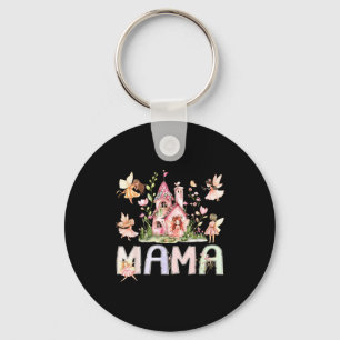 Porte-clés Maman fée conte de fée magique fille d'anniversair