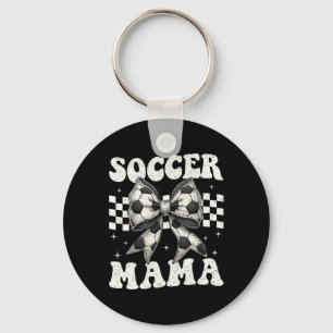 Porte-clés Maman foot drôle coquette noeud maman maman 