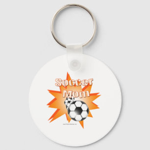 Porte-clés Maman Footballeur