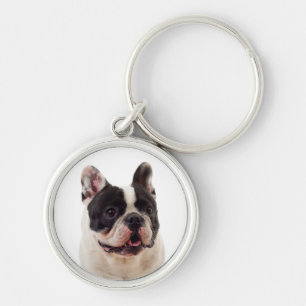Porte-clés Maman French Bulldog Mignonne Papa Frenchie Chien