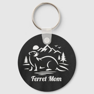 Porte-clés Maman Furet