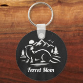 Porte-clés Maman Furet (Verso)