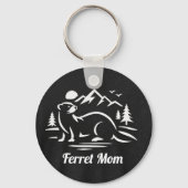 Porte-clés Maman Furet (Verso)