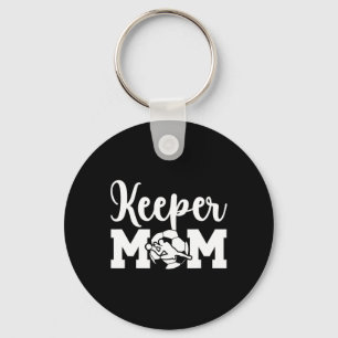 Porte-clés Maman Gardien De Foot D'un Gardien De But Mère _1