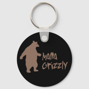 Porte-clés Maman Grizzly