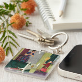 Porte-clés Maman, j'ai nettoyé ma pièce ! (Devant Droit)