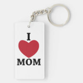Porte-clés Maman J'aime maman (Dos)