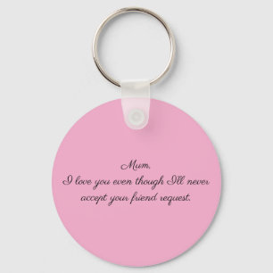 Porte-clés Maman, je t'aime