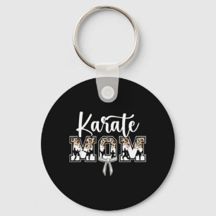 Porte-clés Maman Karaté Maman Karaté Mère Karaté