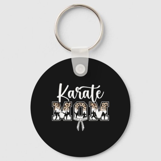 Porte-clés Maman Karaté Maman Karaté Mère Karaté (Recto)