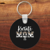 Porte-clés Maman Karaté Maman Karaté Mère Karaté (Recto)