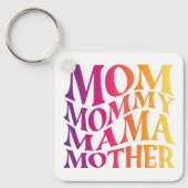 Porte-clés maman maman mère porte - clé (Recto)
