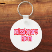 Porte-clés Maman missionnaire (Recto)