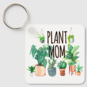 Porte-clés Maman plante - Jardinage, Cadeau Planter Pour Mama (Recto)
