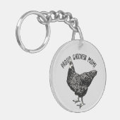 Porte-clés Maman poule ! (Devant gauche)