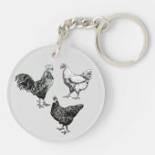 Porte-clés Maman poule ! (Dos)