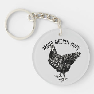 Porte-clés Maman poule !
