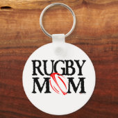 Porte-clés maman rugby (Recto)