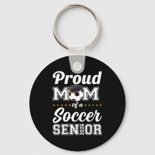 Porte-clés Maman senior de la promotion 2026 maman de footbal