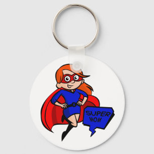 Porte-clés maman super