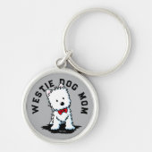 Porte-clés Maman Westie (Devant)
