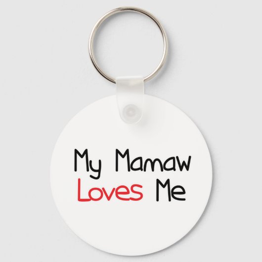 Porte-clés Mamaw M'aime (Recto)