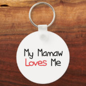 Porte-clés Mamaw M'aime (Recto)
