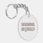 Porte-clés Mamba Squad drôle Vêtements pour Amateur de serpen (Devant gauche)