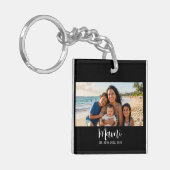 Porte-clés Mami a établi une photo de script moderne (Devant gauche)