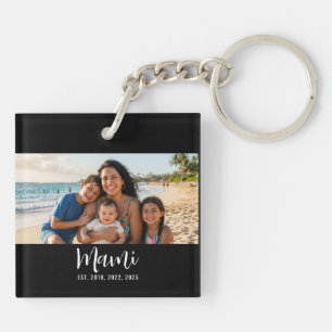 Porte-clés Mami a établi une photo de script moderne