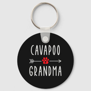 Porte-clés Mamie Cavapoo Cadeau drôle pour les amateurs de ch