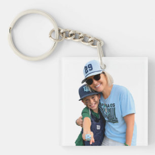 Porte-clés Mamie de baseball en photo