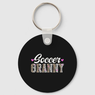 Porte-clés Mamie de foot d'un joueur de foot Mamie Grand-mère