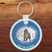 Porte-clés Mammoth laineux (Recto)