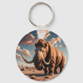 Porte-clés Mammoth laineux (Recto)
