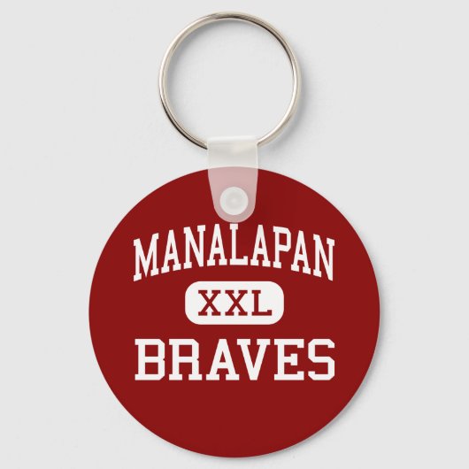 Porte-clés Manalapan - Braves - High - New Jersey (Recto)