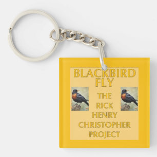 Porte-clés Manche photo Blackbird