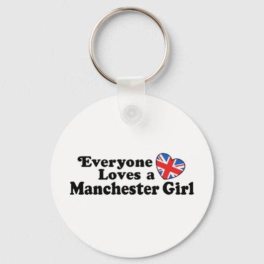 Porte-clés Manchester Girl (Recto)