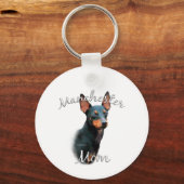 Porte-clés Manchester Terrier Maman 2 (Recto)
